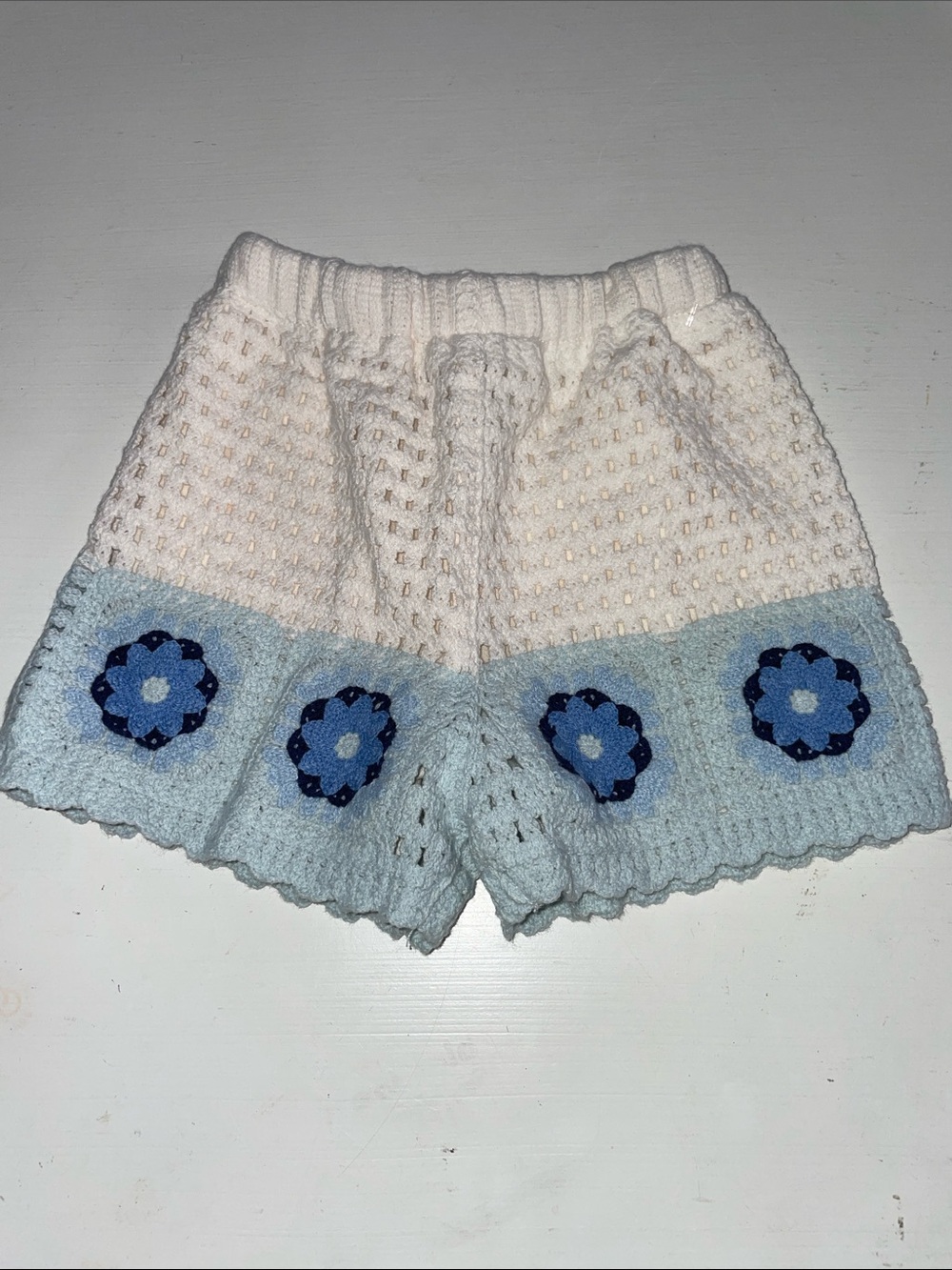Haute Hippie boho crocheted shorts size 24 months